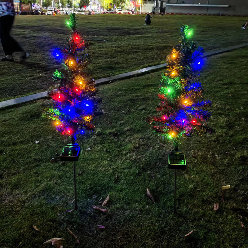Solar Christmas Tree Lamp Garden Decoration Christmas Lights Christmas Garden Courtyards Decorations Solar Christmas Tree Lamp Garden Decoration Christmas Lights Christmas Garden Courtyards Decorations
